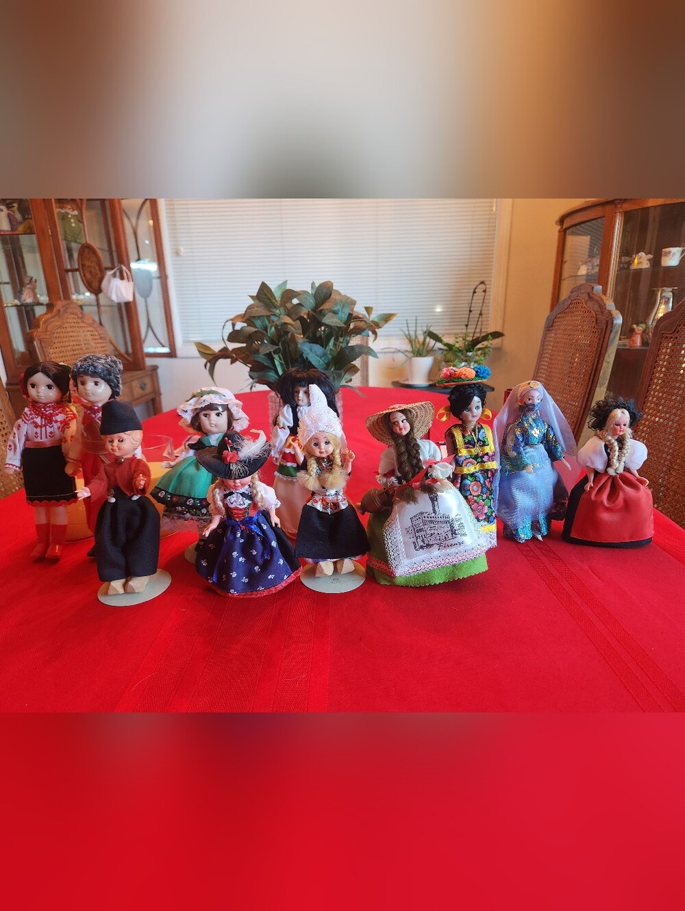 Vintage International Souvenir Doll Set Of 11
